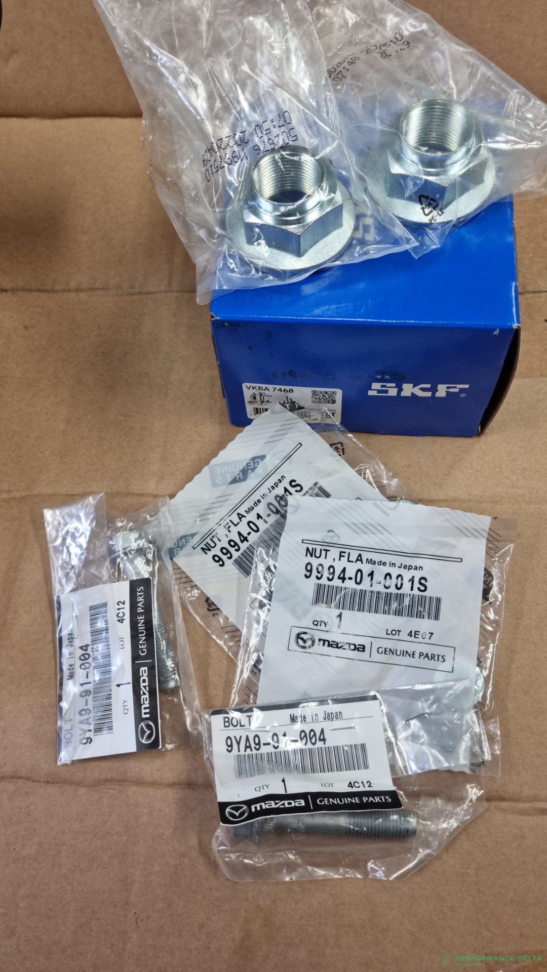 RX-8 to MX-5 / Miata NC Knuckle Conversion