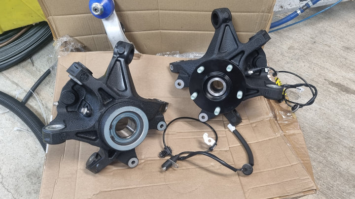 RX-8 to MX-5 / Miata NC Knuckle Conversion
