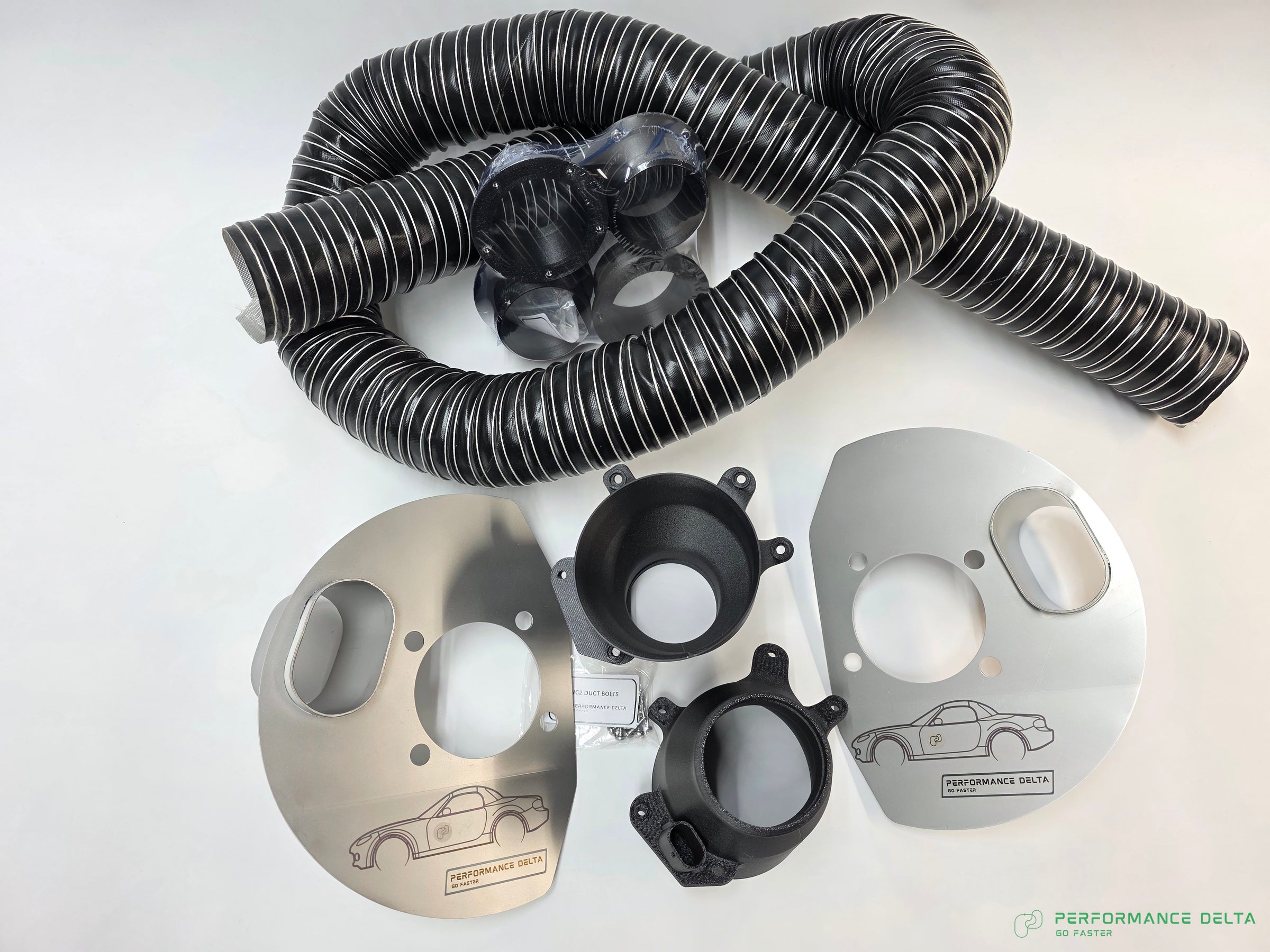 MX-5 / Miata NC2 (MK3.5) Fog Light Brake Cooling Kit