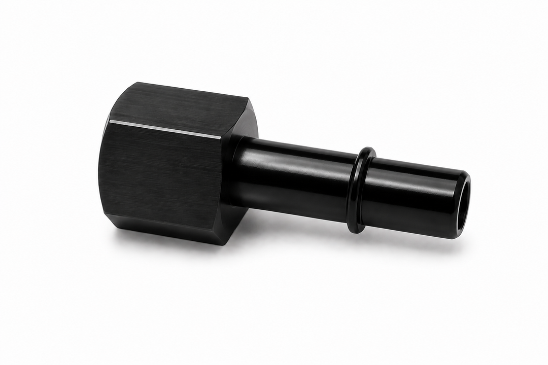 AN-06 Female to SAE J2044 Ø9.49 (3/8") Male adapter