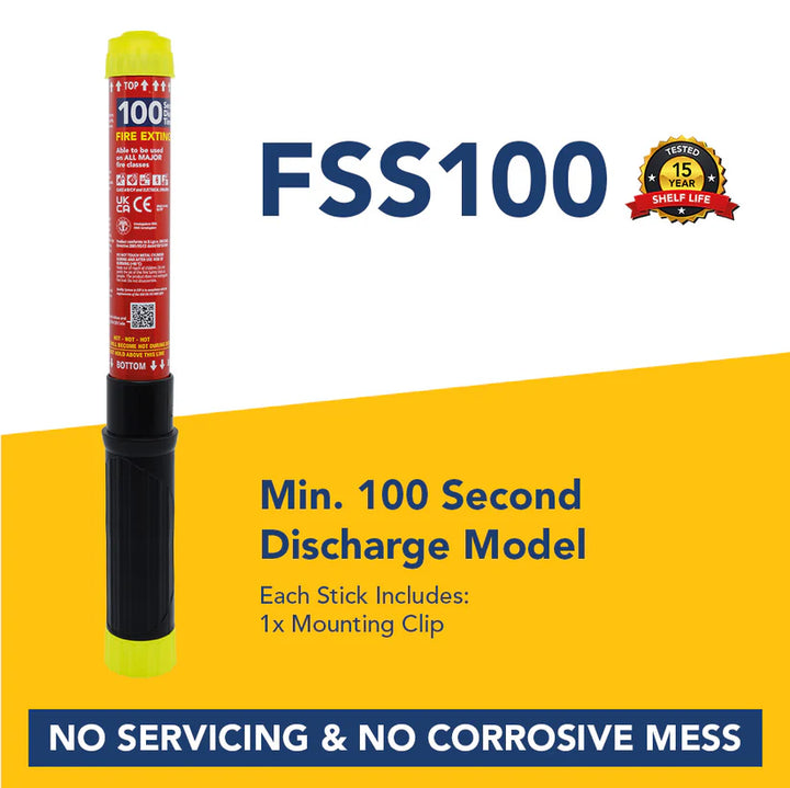 100 Second Fire Safety Stick