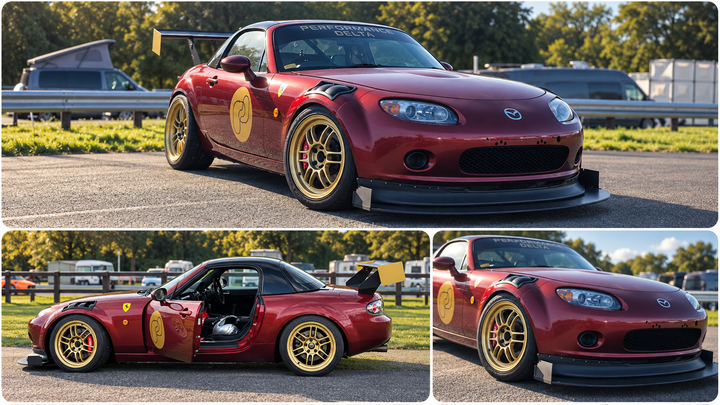 MX-5 / Miata NC Front Wing Vent Pair - Fender Vent Kit