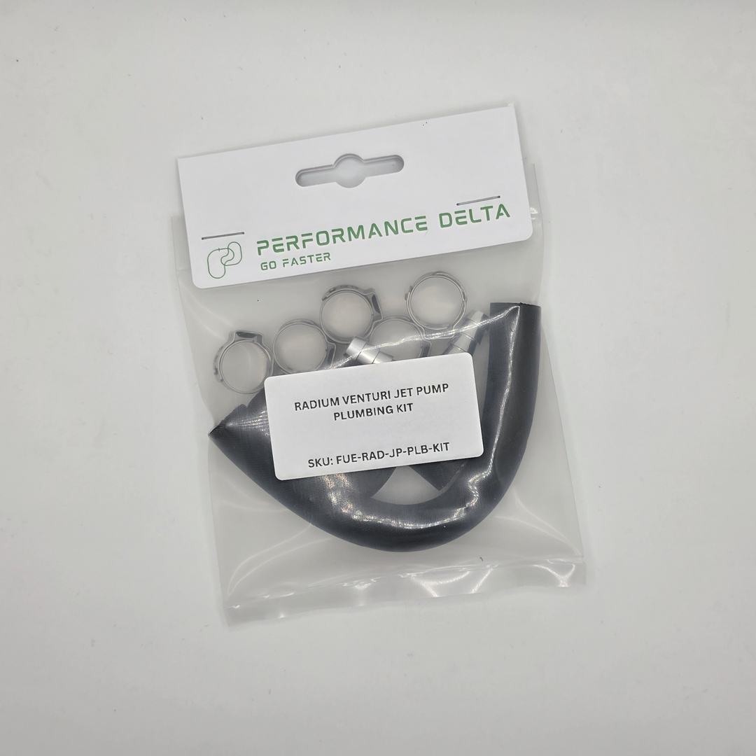 Radium venturi jet pump plumbing kit – hoses and fittings for MX-5 / Miata NC fuel return system
